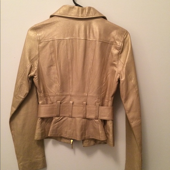 Arden b. Leather jacket - Picture 2 of 3